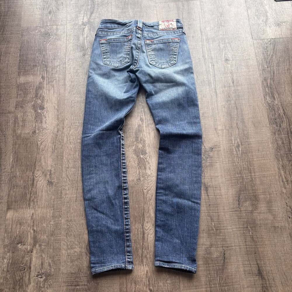 True Religion Cotton Stella Skinny Jeans Women Size 24